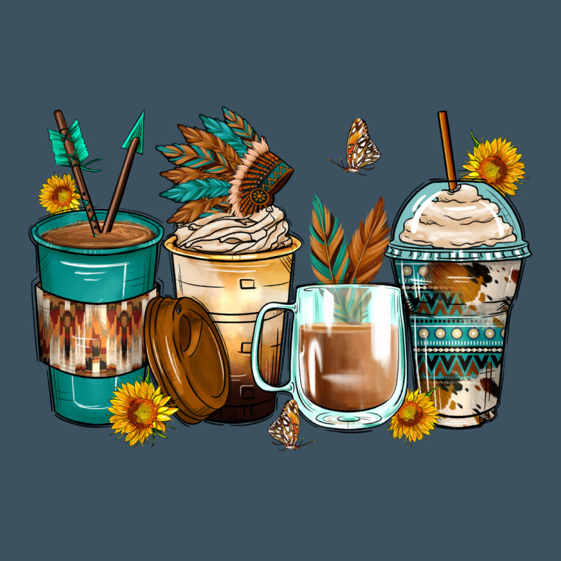 Indian Headdress Coffee Cups Urban Hoodie by Zillion Design Studio | Teevron