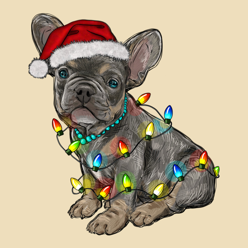 Christmas French Bulldog Premium Hoodie by RanaPortraitStore | Teevron