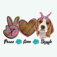 Peace Love Beagle Premium Hoodie | Teevron