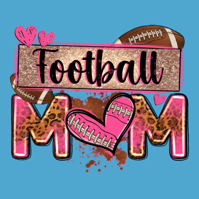 Football Mom With Leopard Premium Hoodie by Zillion Design Studio | Teevron