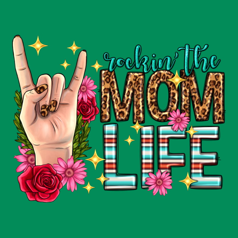 Rockin The Mom Life Mothers Day Urban Hoodie by texasbilliewilder | Teevron