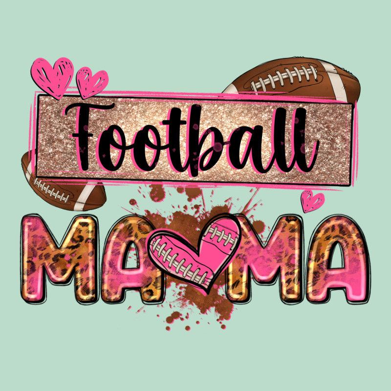 Football Mama With Leopard Premium Hoodie by Zillion Design Studio | Teevron
