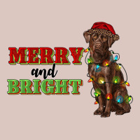 Merry And Bright Labrador Premium Hoodie | Teevron