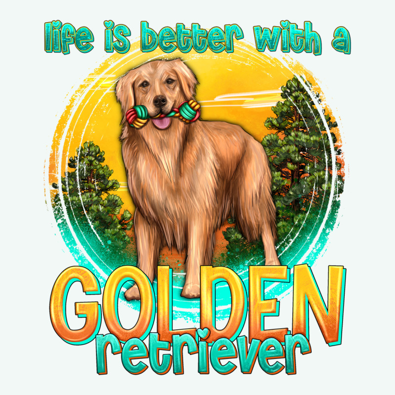 Life Is Better With A Golden Retriever Premium Hoodie by texasbilliewilder | Teevron