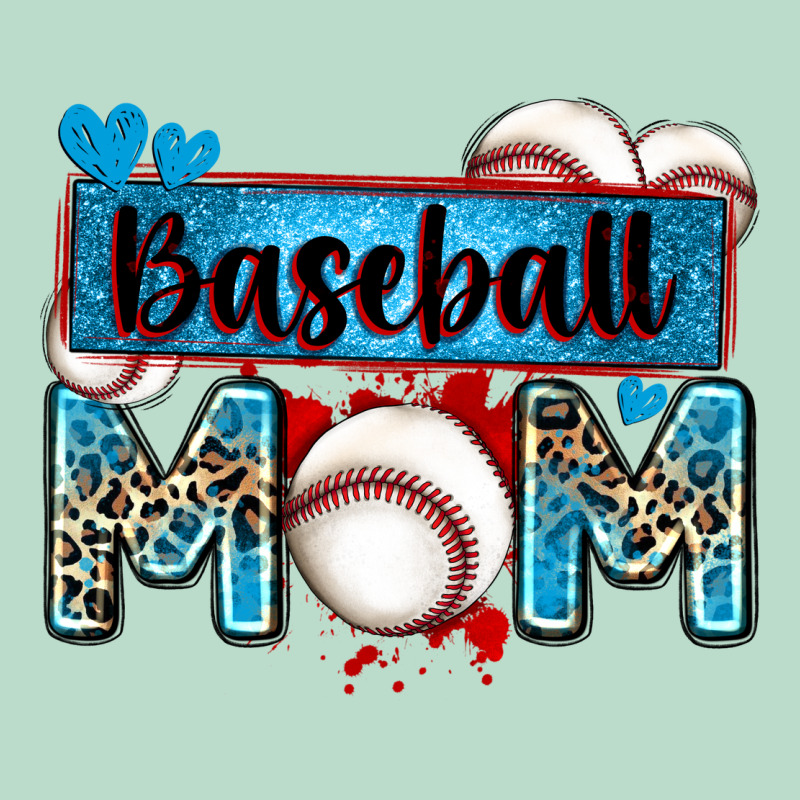 Baseball Mom With Leopard Premium Hoodie by Zillion Design Studio | Teevron