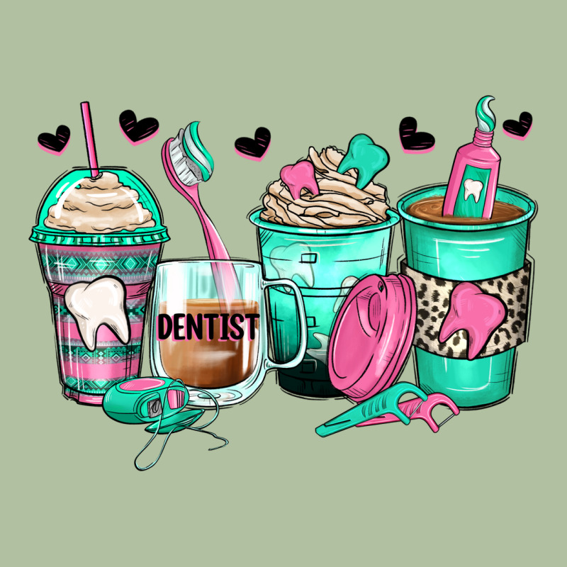 Dentist Coffee Cups Urban Hoodie by Zillion Design Studio | Teevron