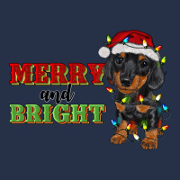 Merry And Bright Dachshund Premium Hoodie | Teevron