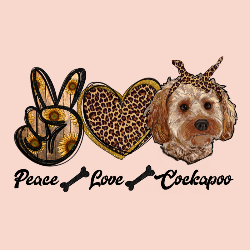 Peace Love Cockapoo Urban Hoodie by RanaPortraitStore | Teevron