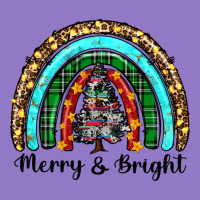Merry And Bright Rainbow Christmas Urban Hoodie | Teevron