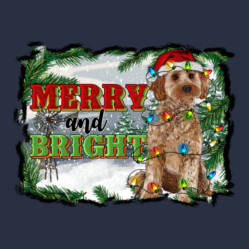 Merry And Bright Cockapoo Urban Hoodie by RanaPortraitStore | Teevron