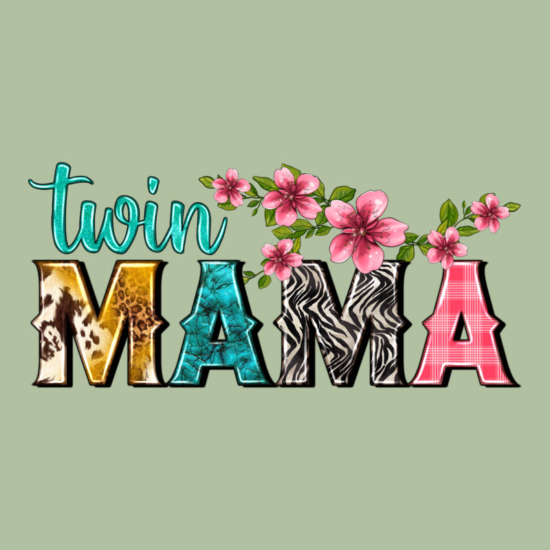 Twin Mama With Flowers Urban Hoodie by texasbilliewilder | Teevron