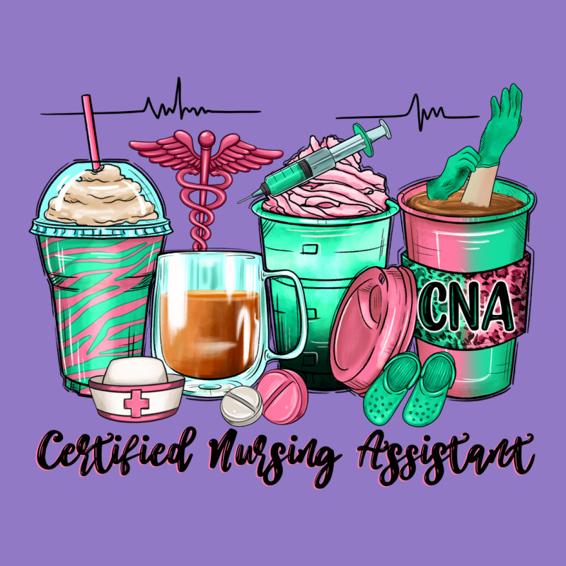 Certified Nursing Assistant Coffee Cups Urban Hoodie by Zillion Design Studio | Teevron