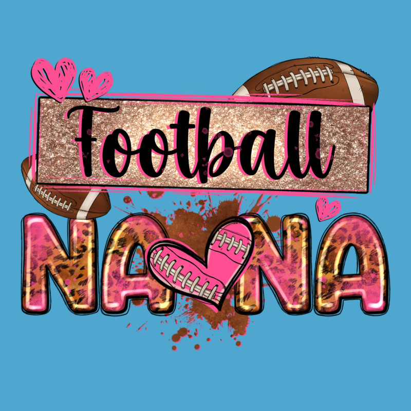 Football Nana With Leopard Premium Hoodie by Zillion Design Studio | Teevron