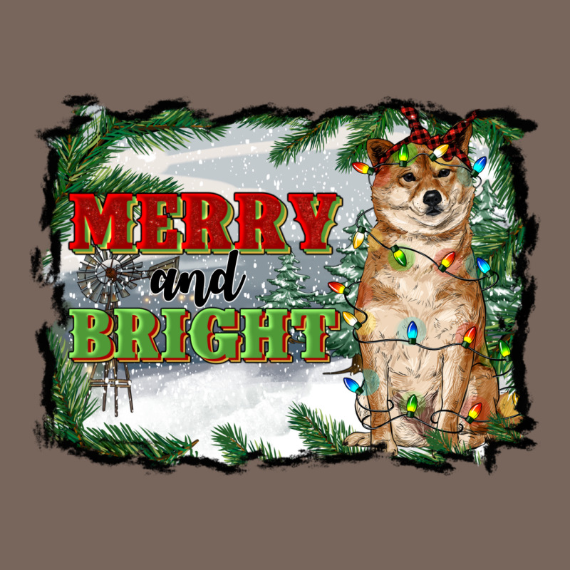 Merry And Bright Shiba Inu Premium Hoodie by RanaPortraitStore | Teevron