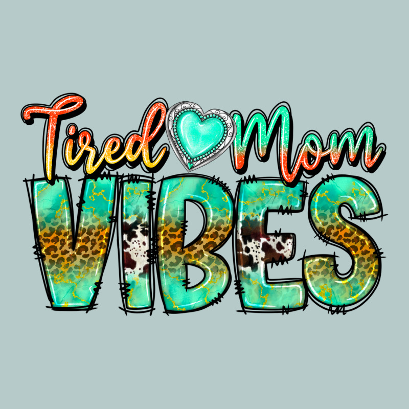 Tired Mom Vibes Heavy Core Tee by CowhideDigitalArt | Teevron