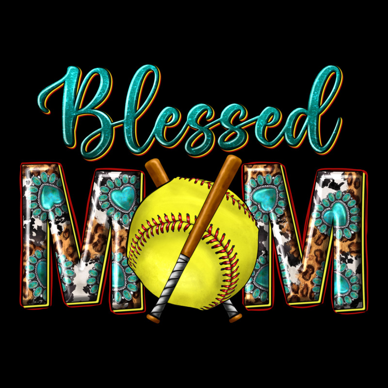 Western Blessed Mom With Softball Urban Hoodie by texasbilliewilder | Teevron