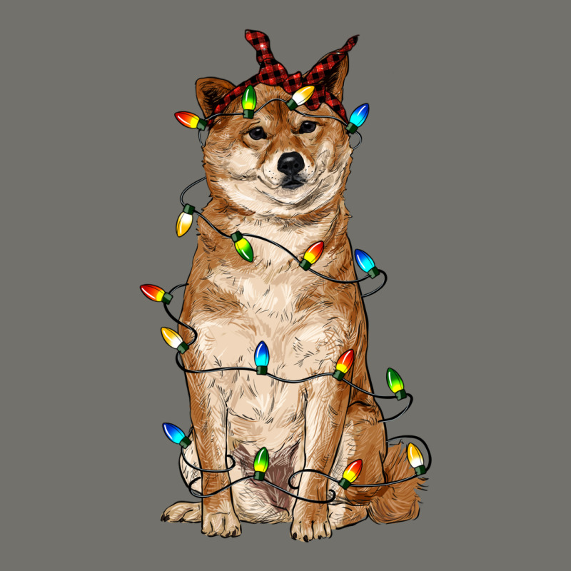 Christmas Lights Shiba Inu Premium Hoodie by RanaPortraitStore | Teevron