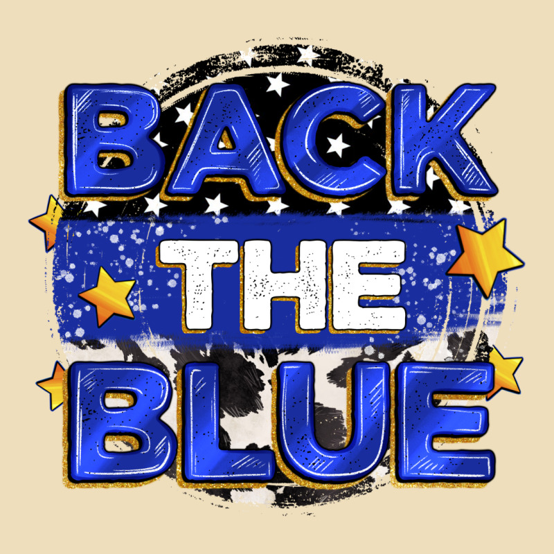 Back The Blue Premium Hoodie by Zillion Design Studio | Teevron