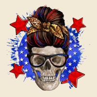 American Mom Skull Premium Hoodie | Teevron