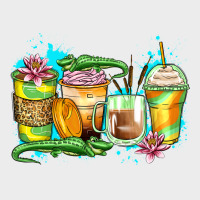 Alligator Coffee Cups Urban Hoodie | Teevron