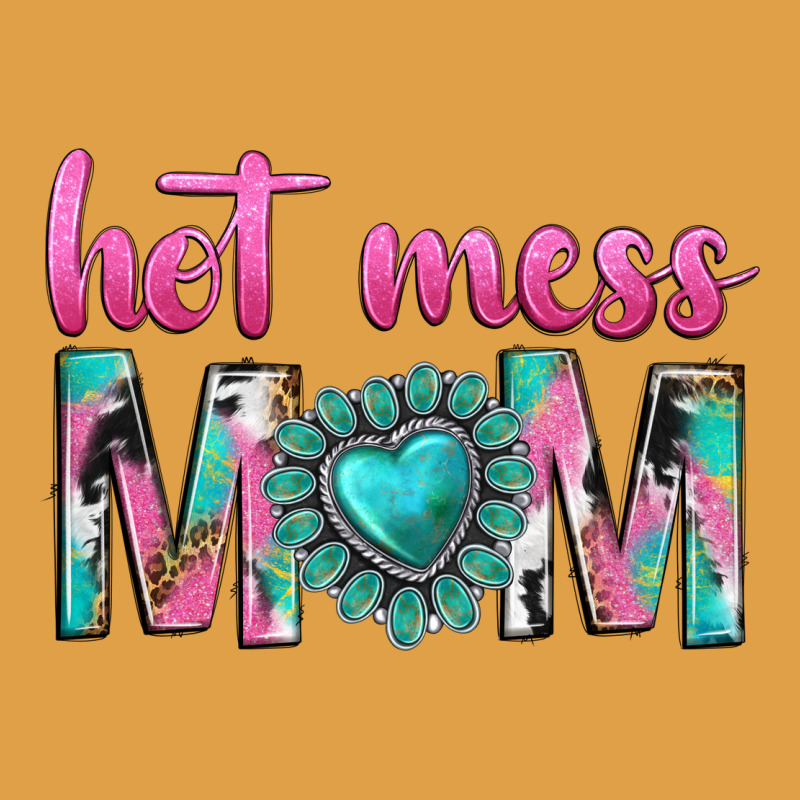 Hot Mess Mom Premium Hoodie by texasbilliewilder | Teevron
