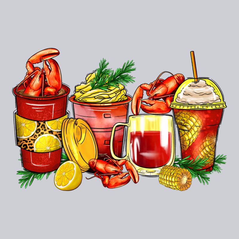 Crawfish Coffee Cups Urban Hoodie by Zillion Design Studio | Teevron