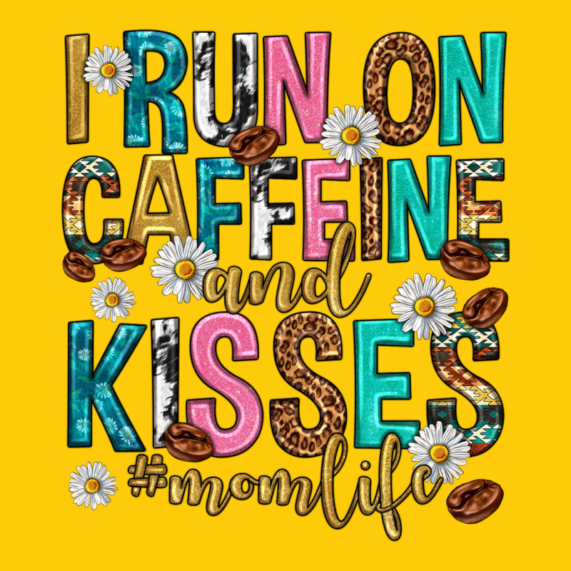 I Run On Caffeine And Kisses Mothers Day Premium Hoodie by texasbilliewilder | Teevron