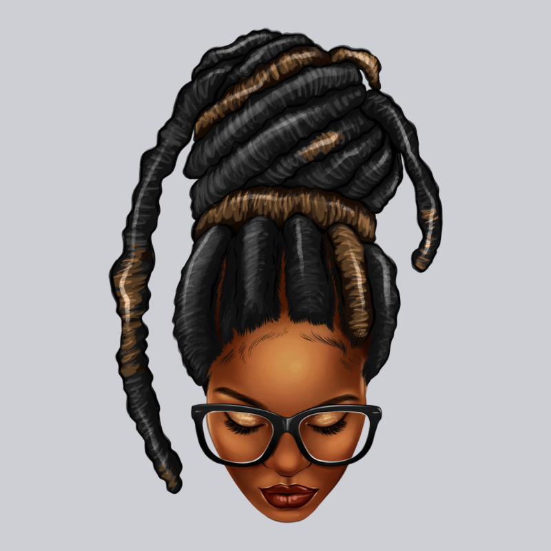 Afro Woman Faux Jumbo Locs Urban Hoodie by texasbilliewilder | Teevron
