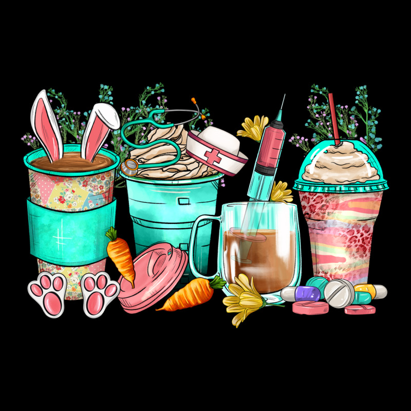 Easter Nurse Coffee Cups Urban Hoodie by Zillion Design Studio | Teevron