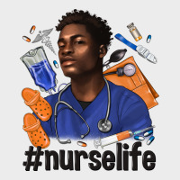 Afro Man Nurse Life Urban Hoodie | Teevron