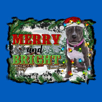 Merry And Bright Pitbull With Farm Urban Hoodie | Teevron