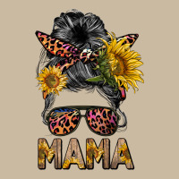 Mess Bun Mama Sunflowers Long Sleeve Tee | Teevron