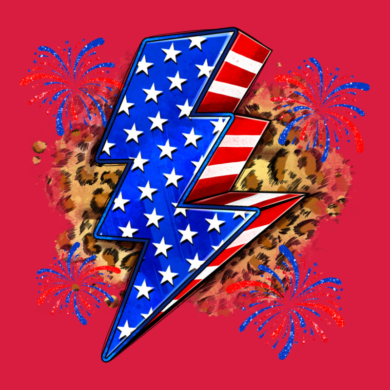 American Lightning Bolt Premium Hoodie by Zillion Design Studio | Teevron