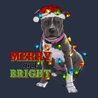 Merry And Bright Pitbull Urban Hoodie | Teevron