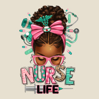 Afro Messy Bun Nurse Life Urban Hoodie | Teevron