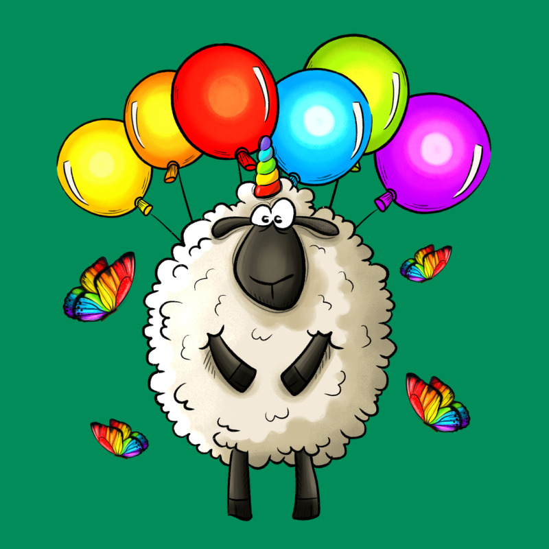 Rainbow Sheep Urban Hoodie by Zillion Design Studio | Teevron