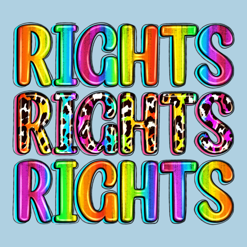 Rights Rights Rights (pride) Premium Hoodie by Zillion Design Studio | Teevron