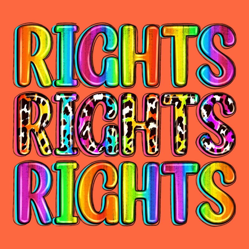 Rights Rights Rights (pride) Premium Hoodie by Zillion Design Studio | Teevron