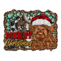 merry Christmas highland cow | Teevron