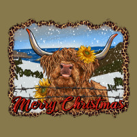 Merry Christmas Highland Cow With Farm Premium Hoodie | Teevron