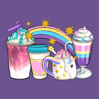 Unicorn Coffee Cups Vintage Tee | Teevron