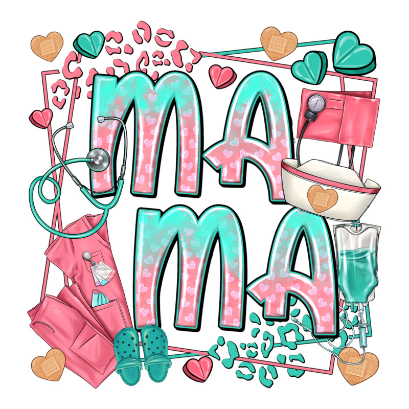 Mama Nurse Premium Hoodie by texasbilliewilder | Teevron