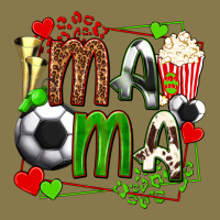 Mama Soccer With Popcorn Premium Hoodie | Teevron
