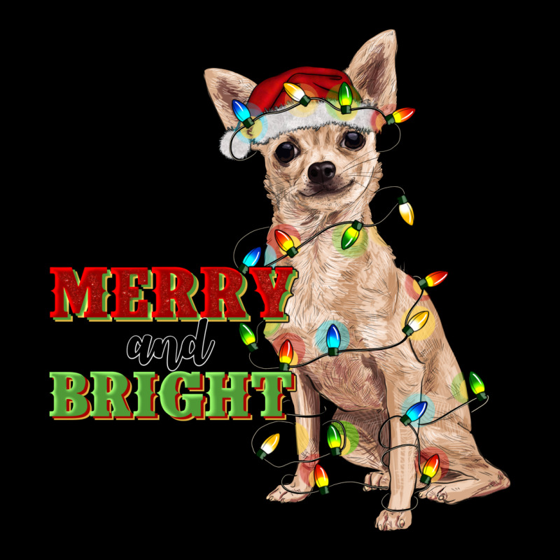 Merry And Bright Chihuahua Urban Hoodie by RanaPortraitStore | Teevron