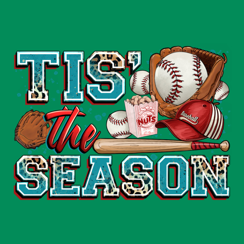 Tis' The Season Baseball Urban Hoodie by Zillion Design Studio | Teevron