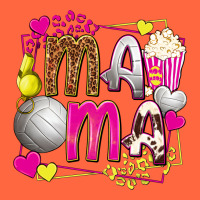 Mama Volleyball With Popcorn Premium Hoodie | Teevron