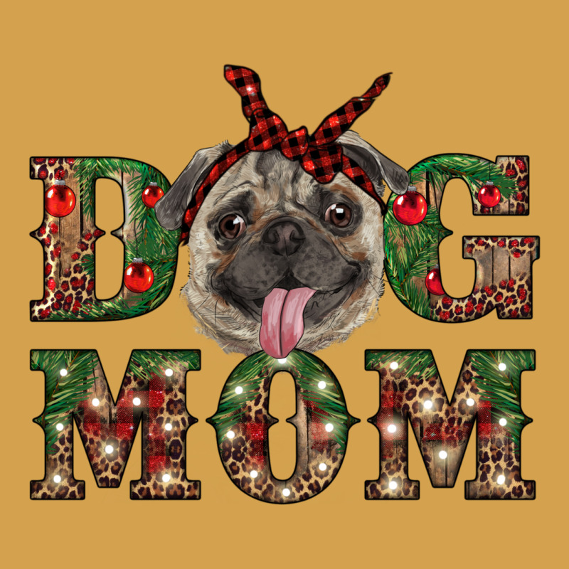 Christmas Pug Mom Urban Hoodie by RanaPortraitStore | Teevron