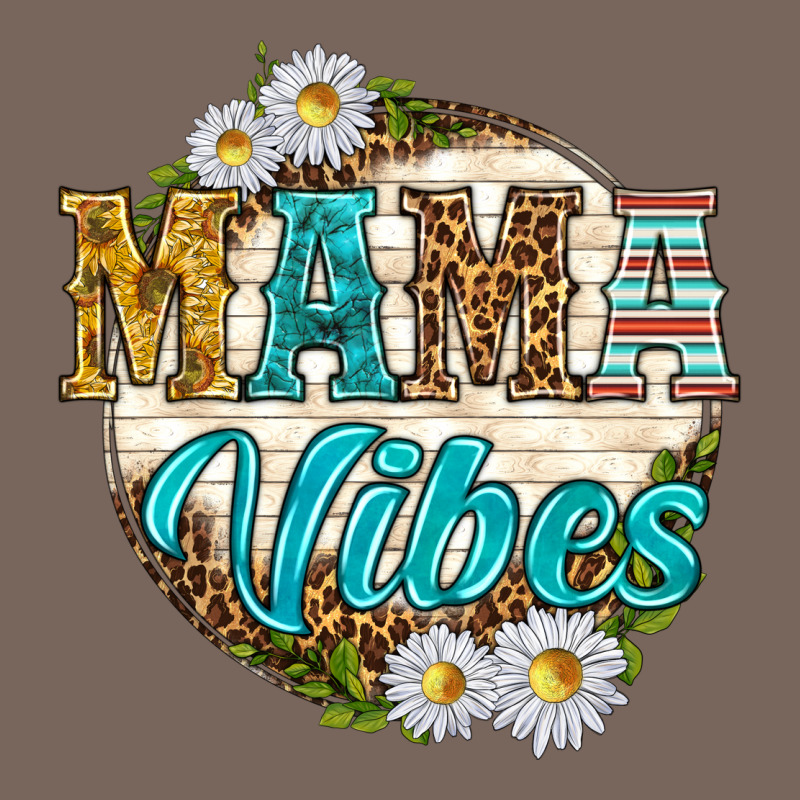 Mama Vibes With Daisies Premium Hoodie by texasbilliewilder | Teevron
