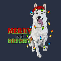 Merry And Bright White Shepherd Urban Hoodie | Teevron