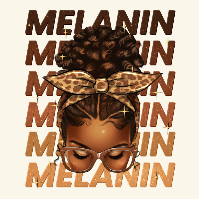 Melanin Afro Messy Bun Premium Hoodie by texasbilliewilder | Teevron